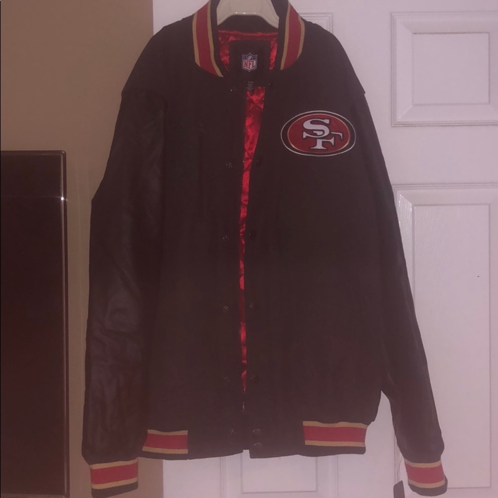49ers letterman jacket